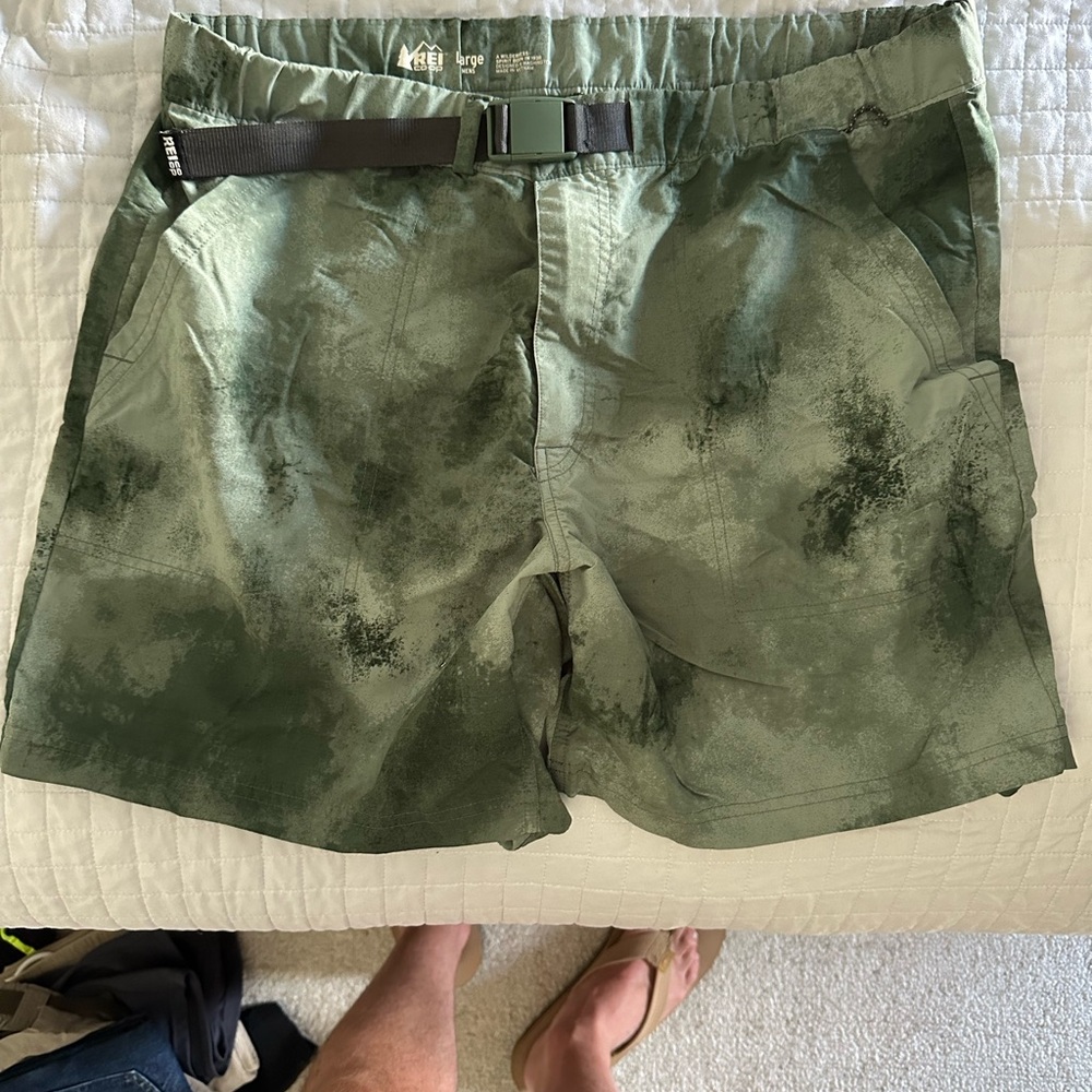 REI Co-op Olive Green Men's Shorts